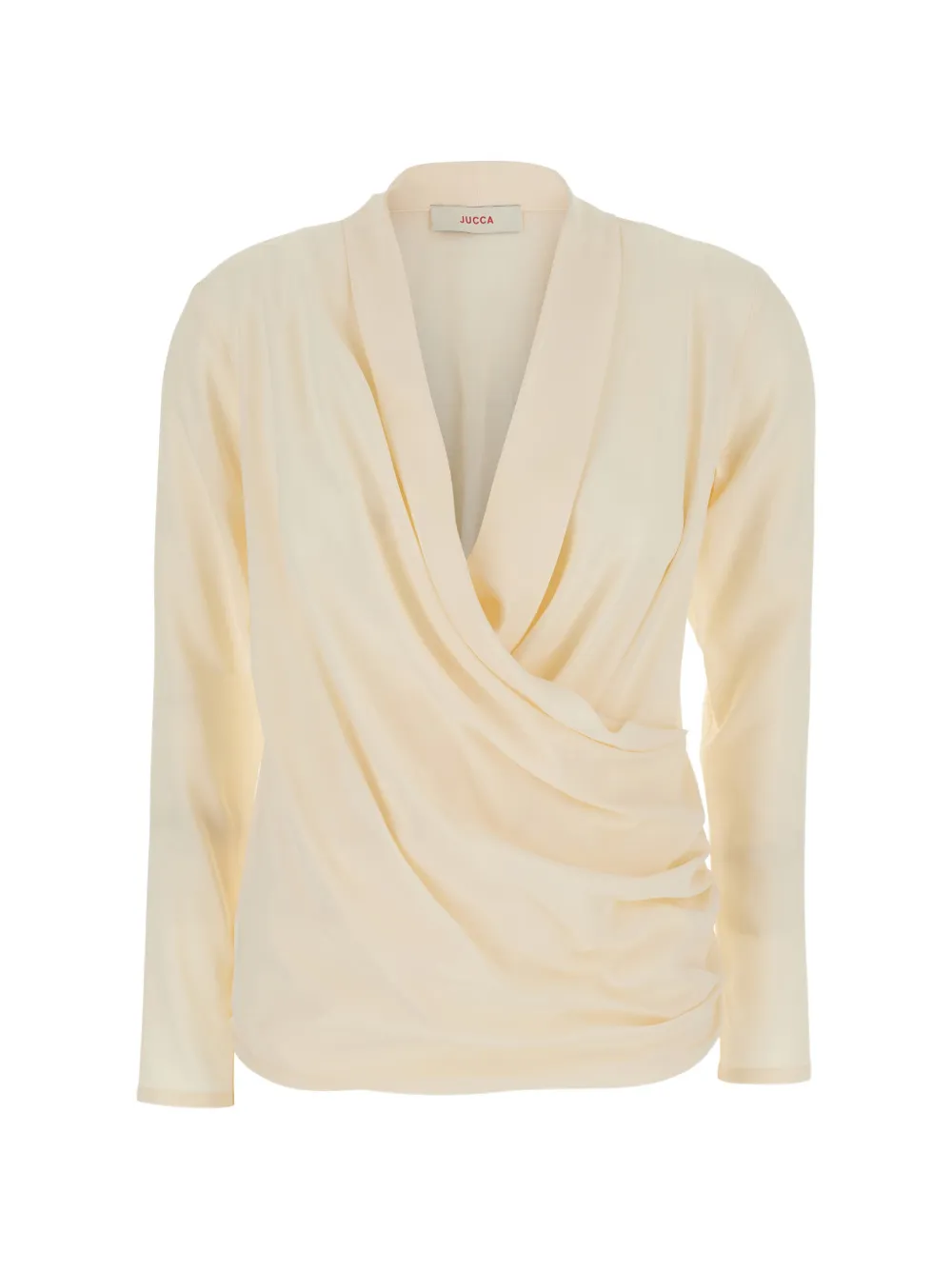 Jucca draped blouse - Toni neutri