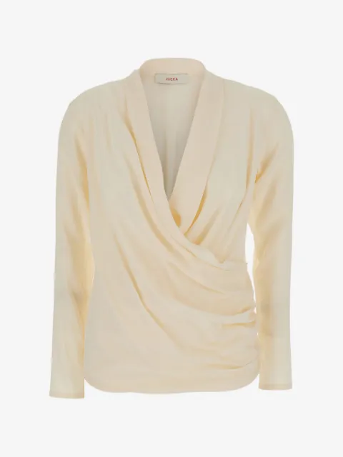 Jucca draped blouse