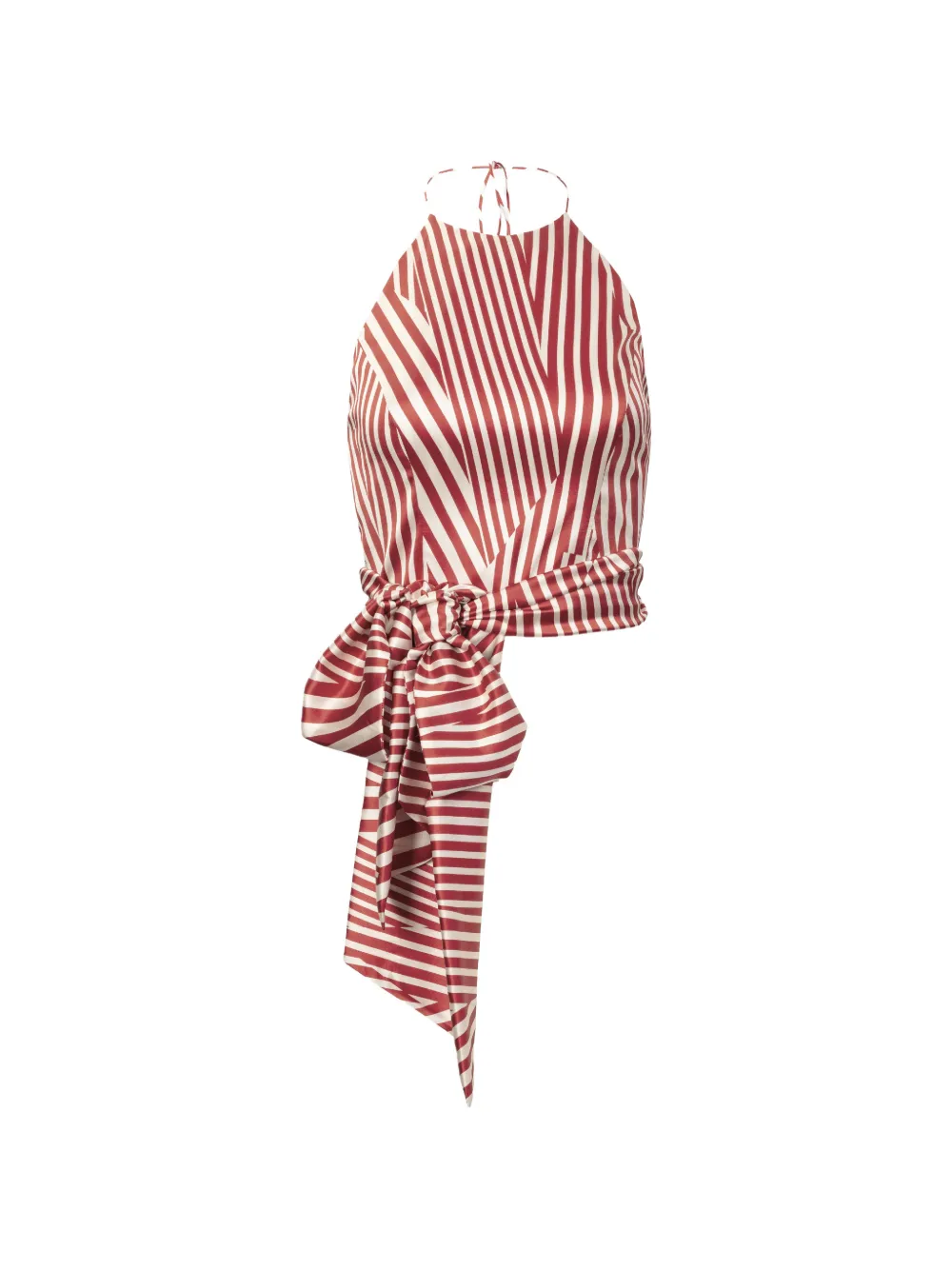 Silvia Tcherassi Carmela striped blouse - Rosso