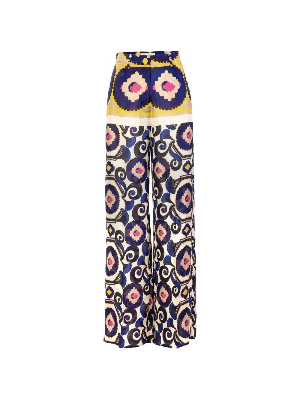 Silvia Tcherassi Emine printed trousers - Blu