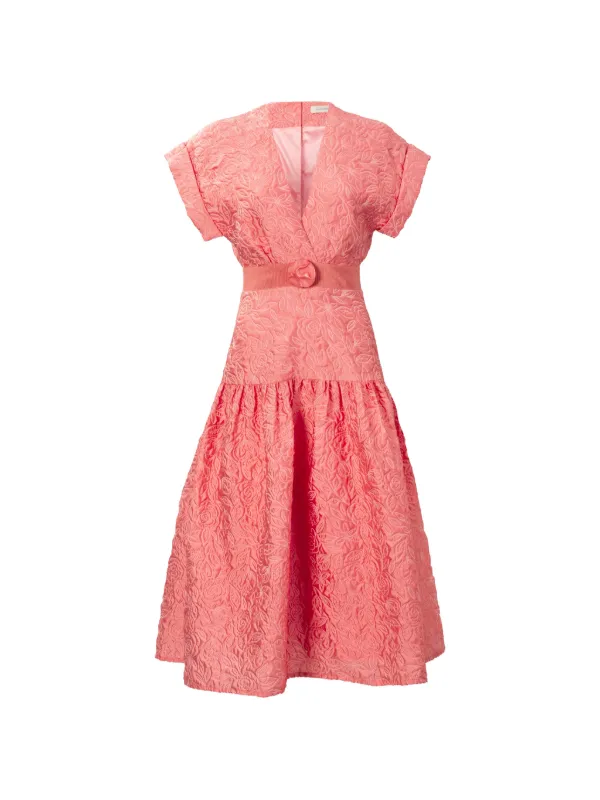 silvia tcherassi pink dress Fadila Dress
