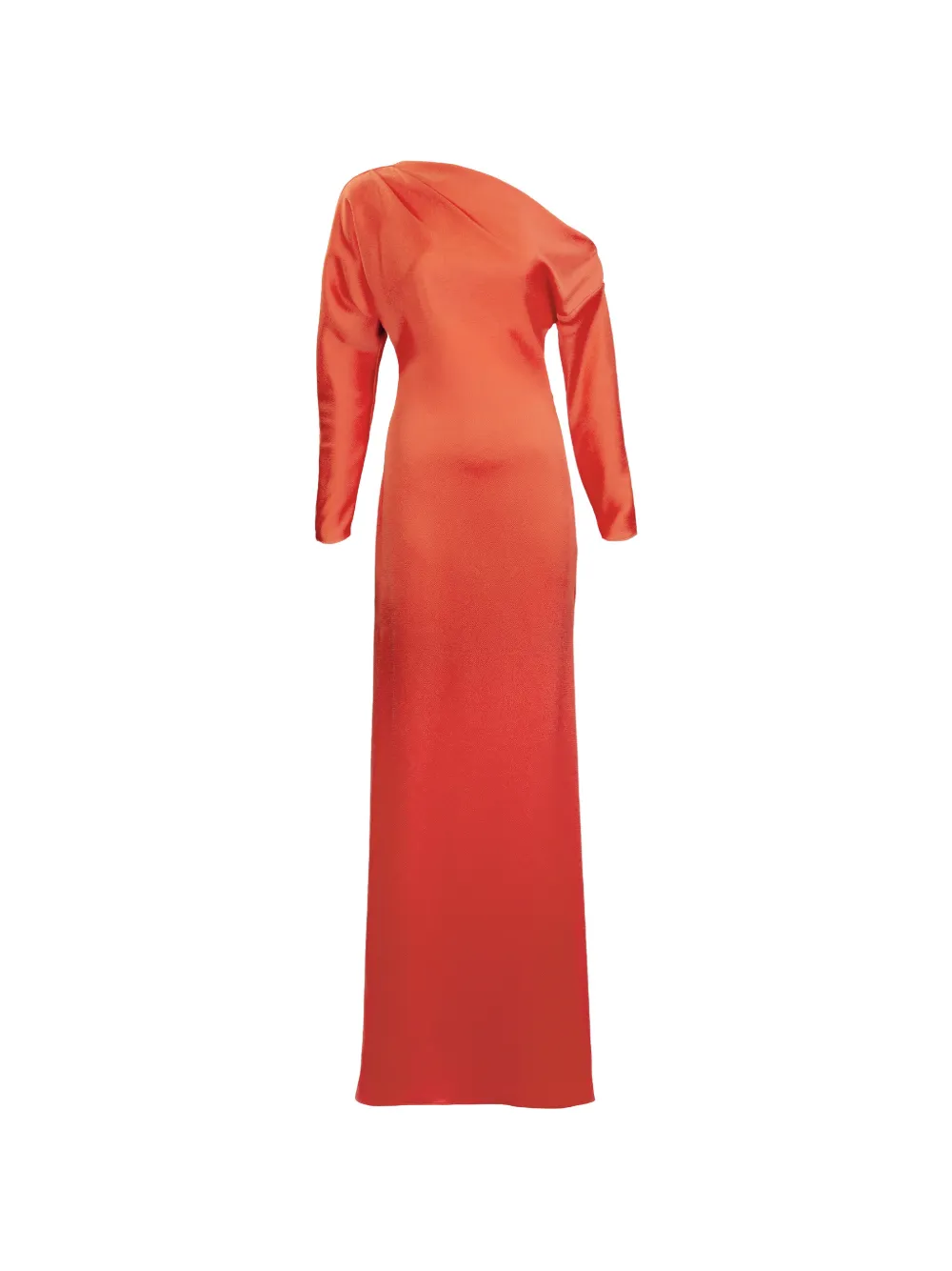 Silvia Tcherassi Noelia one-shoulder maxi dress - Orange