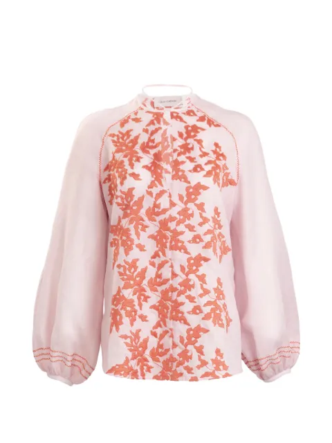 Silvia Tcherassi Molveno embroidered blouse