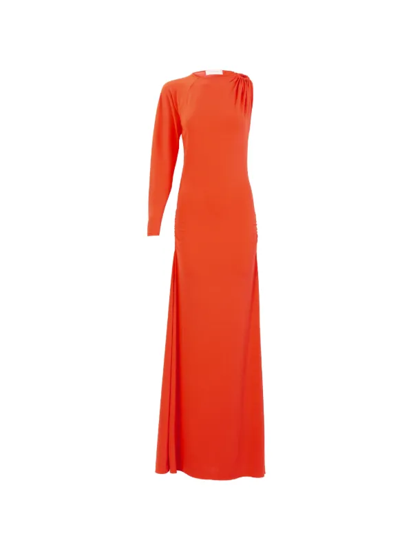 silvia tcherassi orange dress SILVIA TCHERASSI Frances Dress in Tangerine