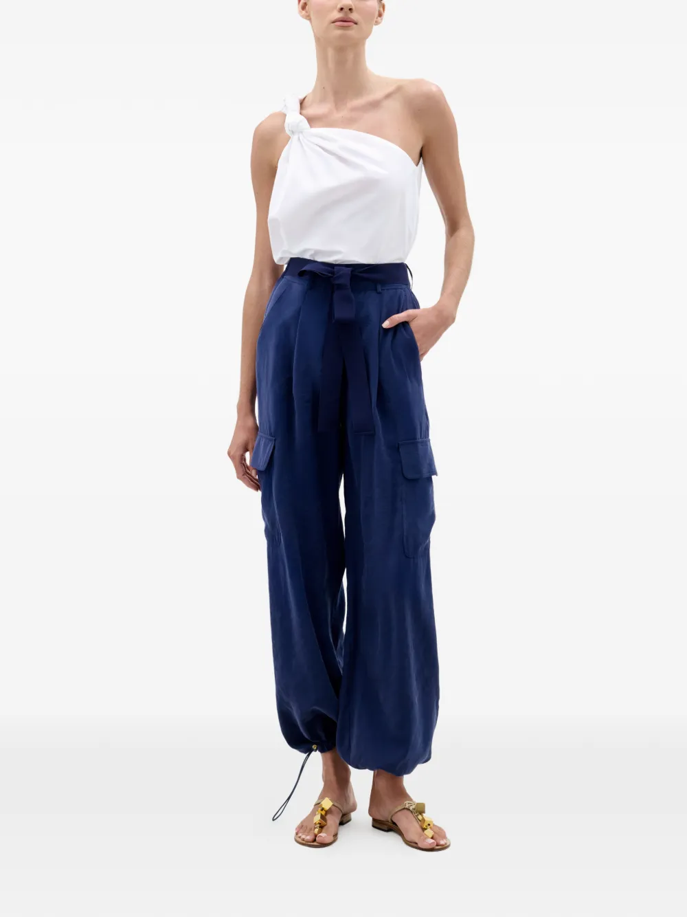  Silvia Tcherassi Darnell Trousers - Blue 