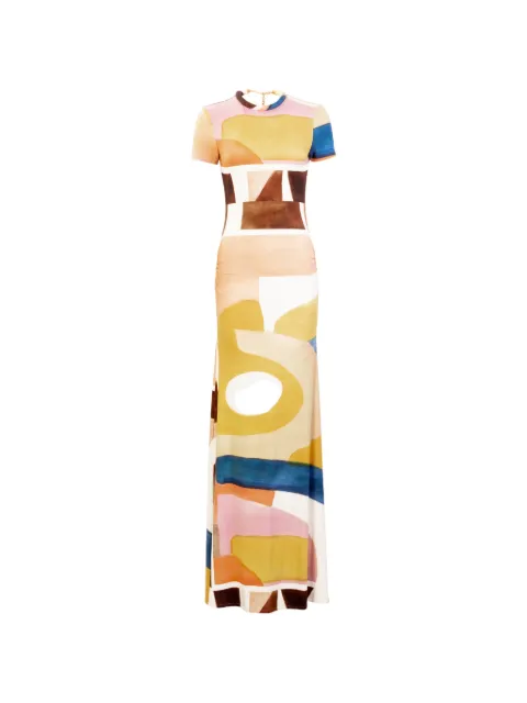 Silvia Tcherassi Ikia printed maxi  dress