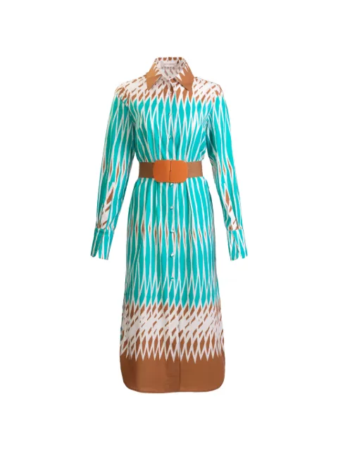 Silvia Tcherassi vestido midi Ronzone