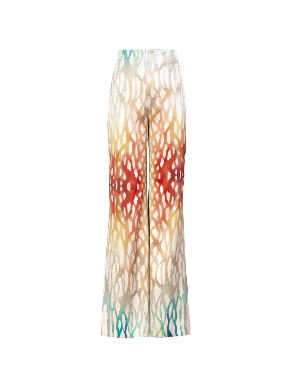 Silvia Tcherassi Andie printed trousers - Toni neutri