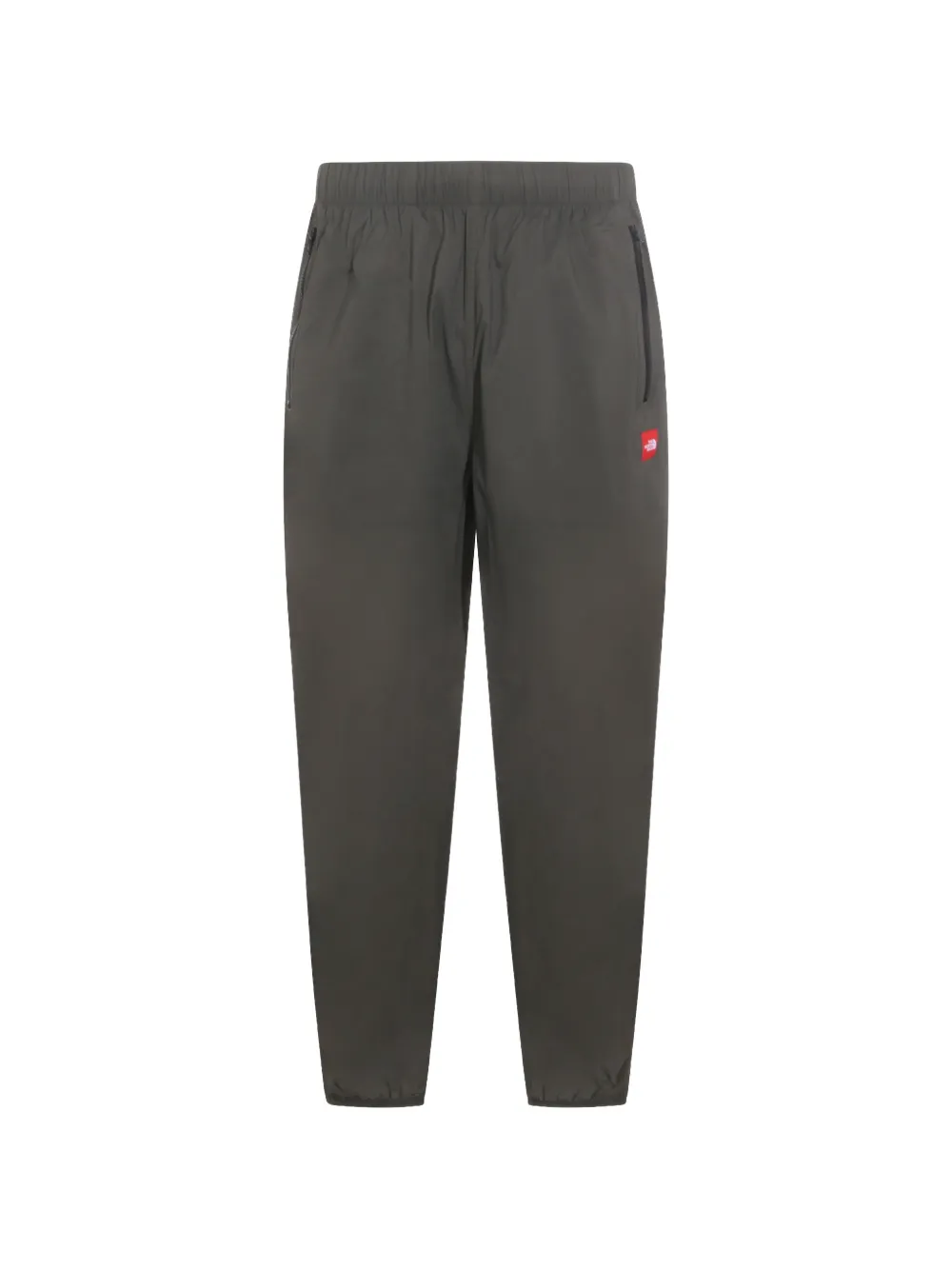 The North Face zip logo-patch trousers - Verde