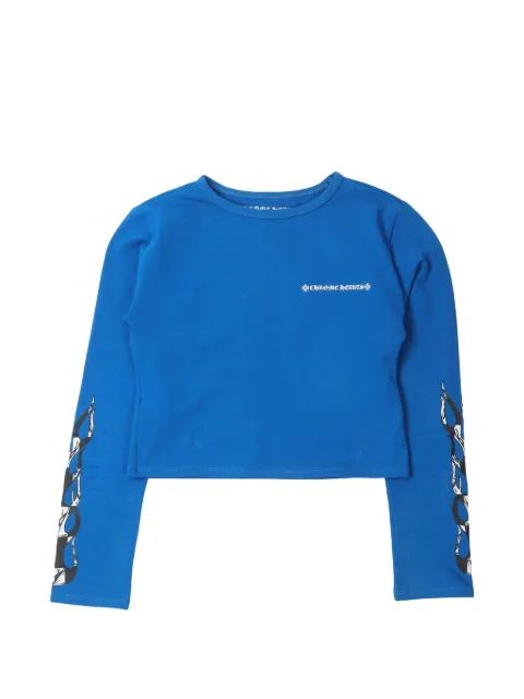 Chrome Hearts crop long-sleeve T-shirt