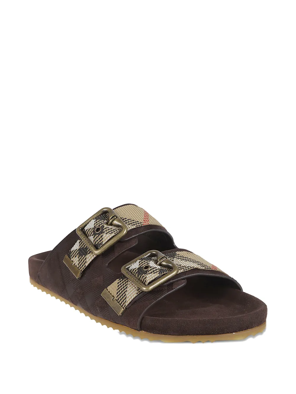 Burberry double-buckle sandals Bruin