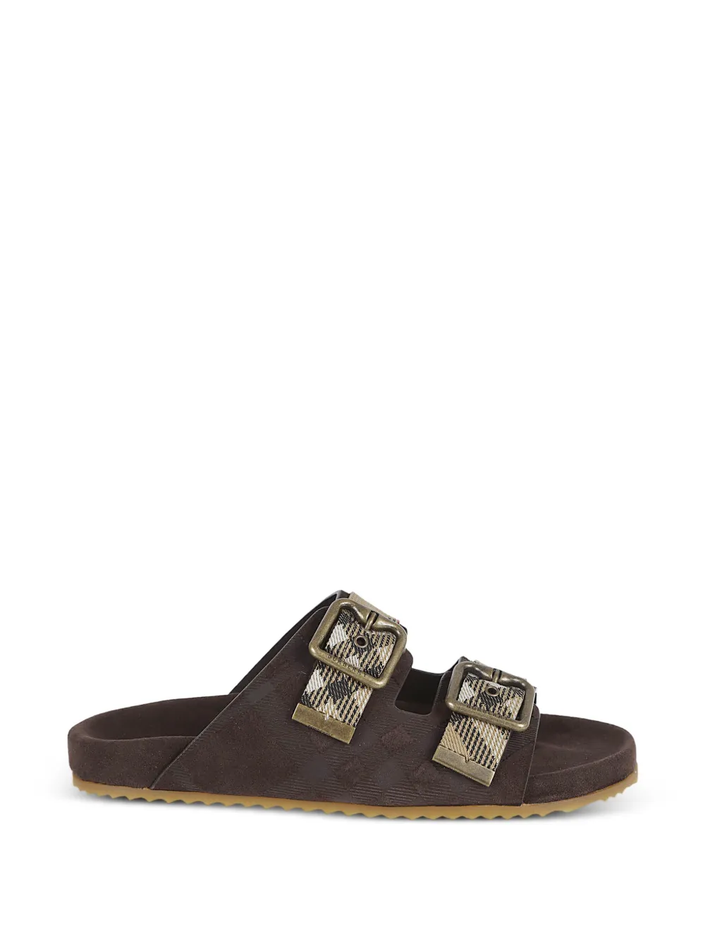 Burberry double-buckle sandals Bruin