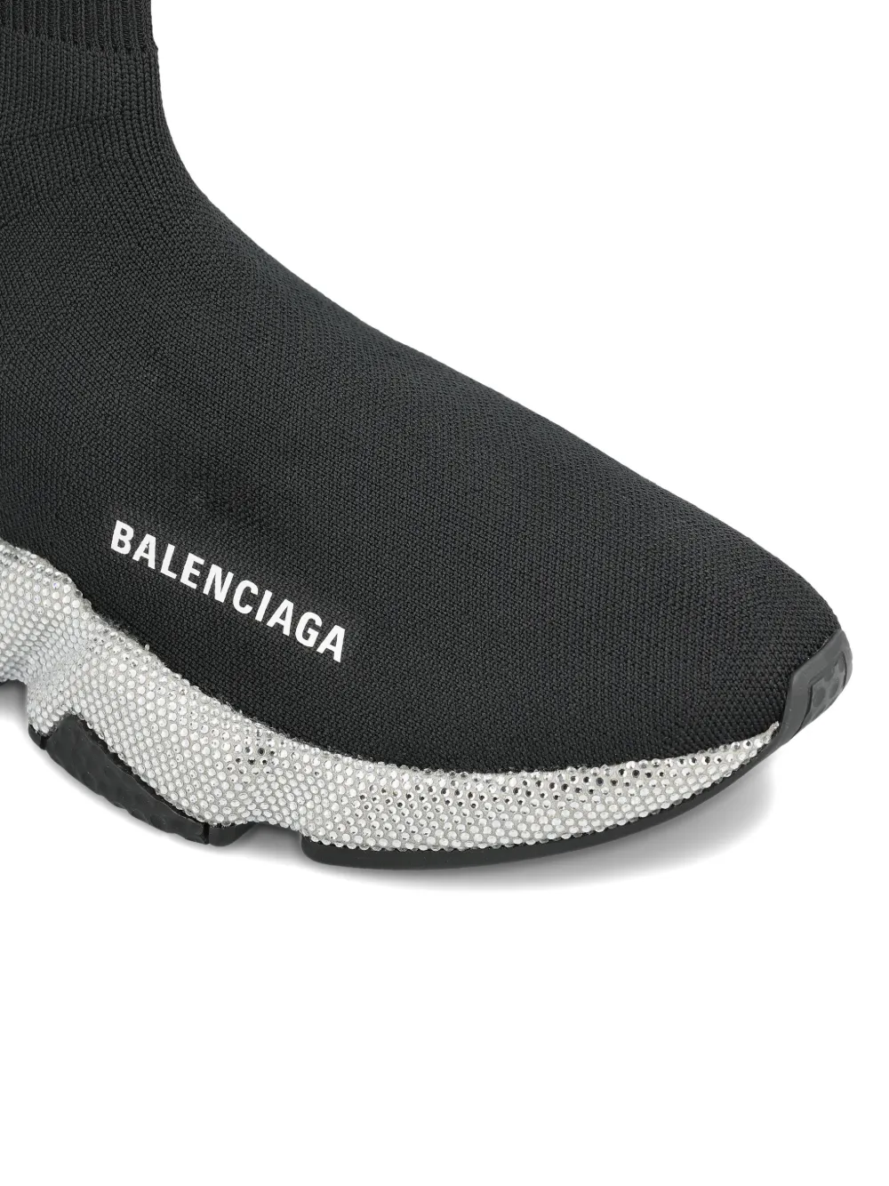 Balenciaga Sneakers met logoprint Zwart