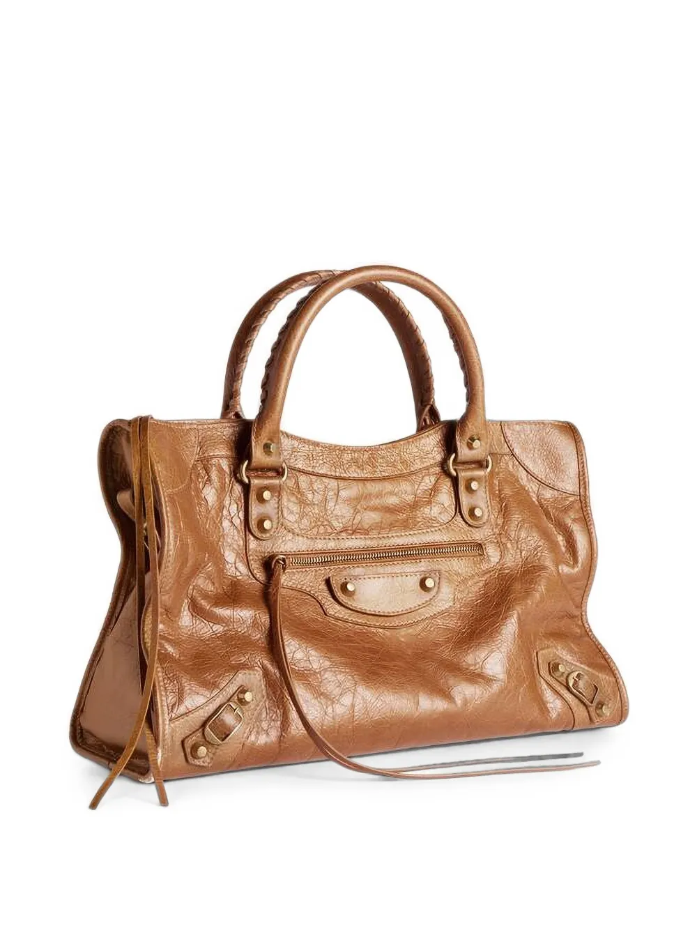 Balenciaga Le Pliage City medium shopper Bruin
