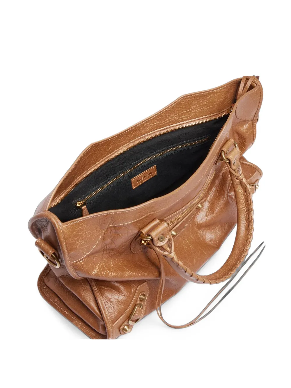 Balenciaga Le Pliage City medium shopper Bruin