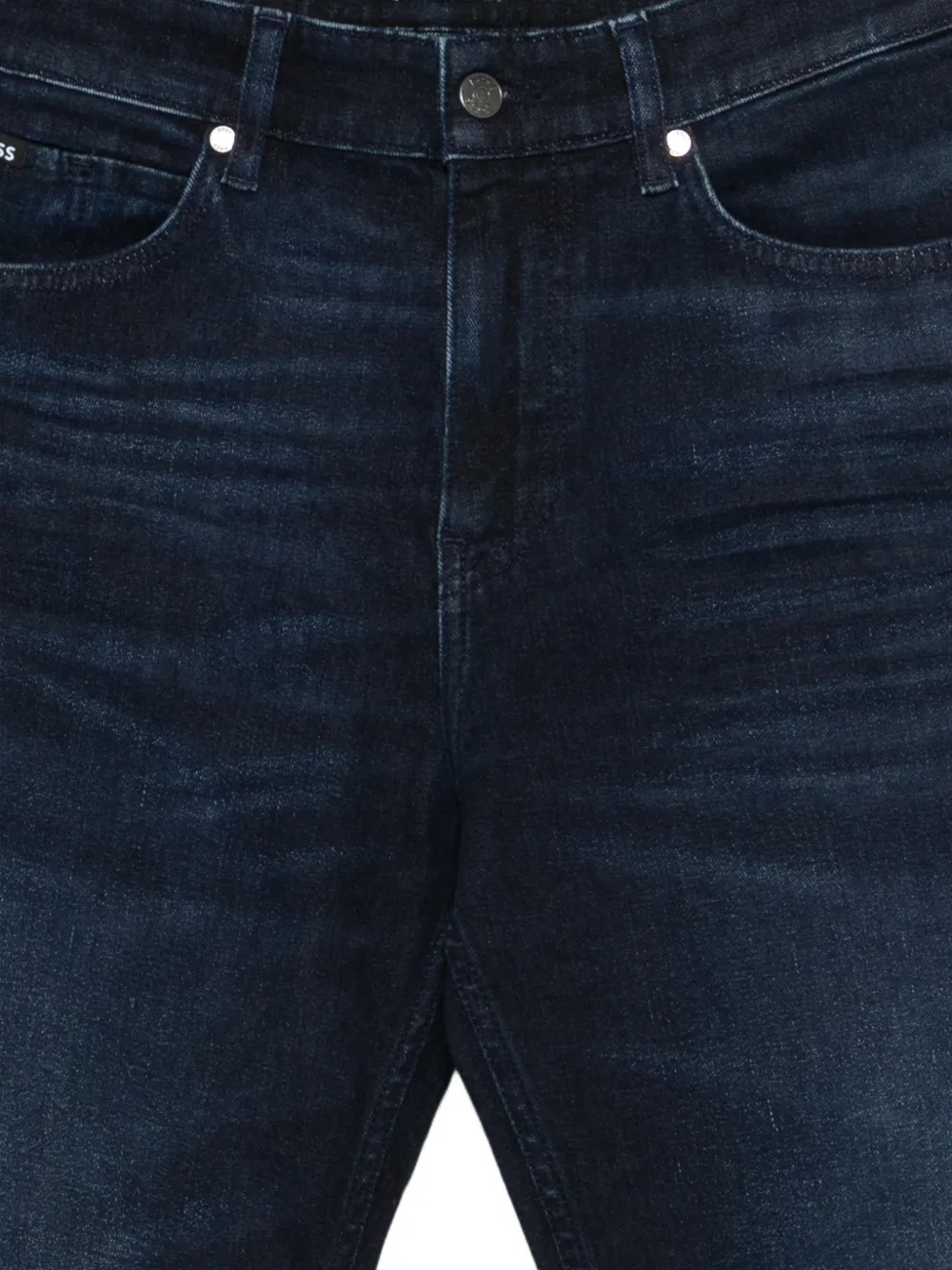 BOSS Maine regular-fit denim jeans Blauw