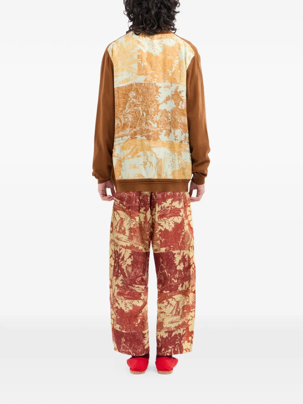 Pierre-Louis Mascia vest met V-hals Bruin