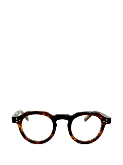 Yellows Plus Becca roun-frame glasses