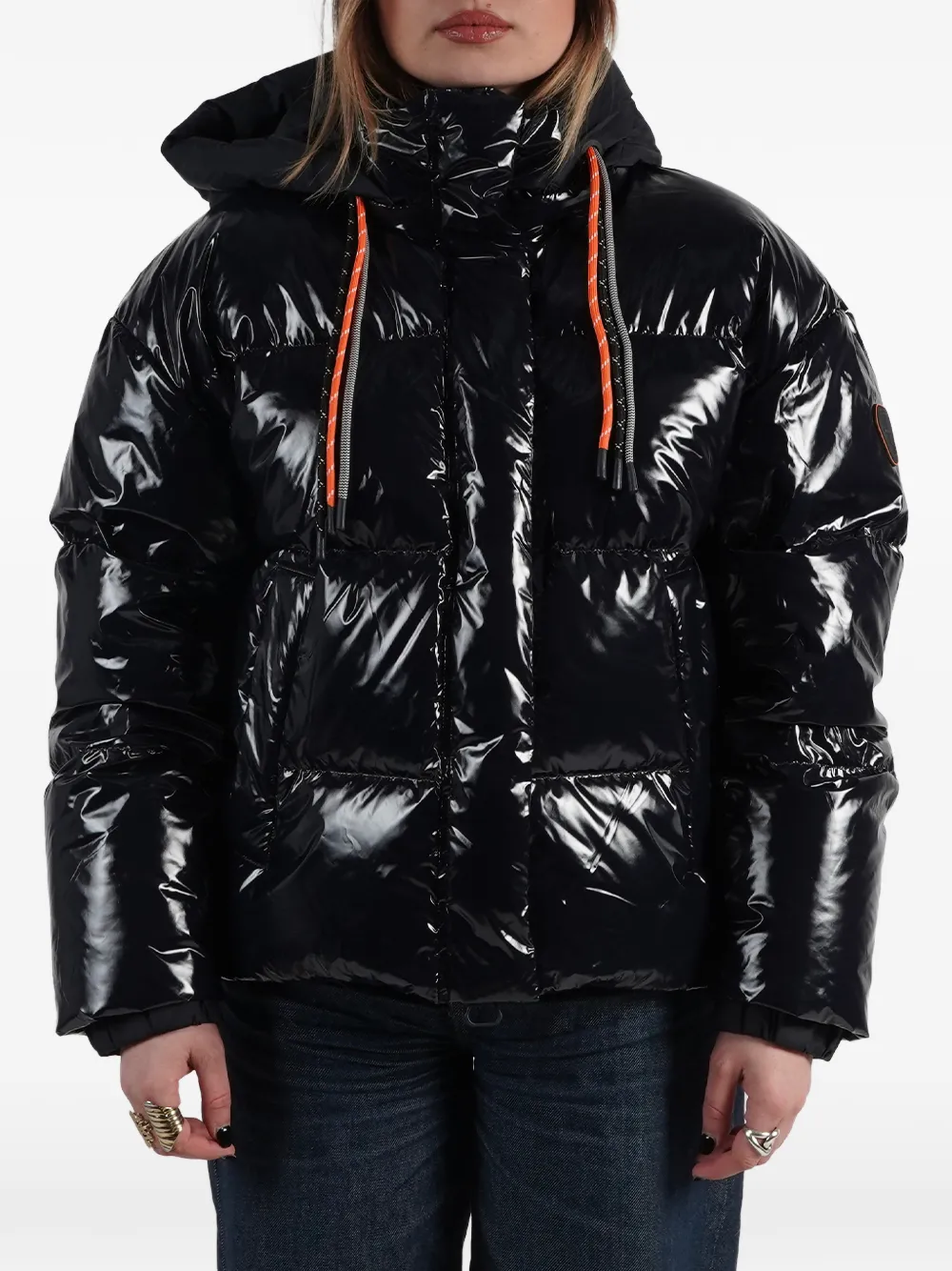 GERTRUDE Piumino con cappuccio - Blu