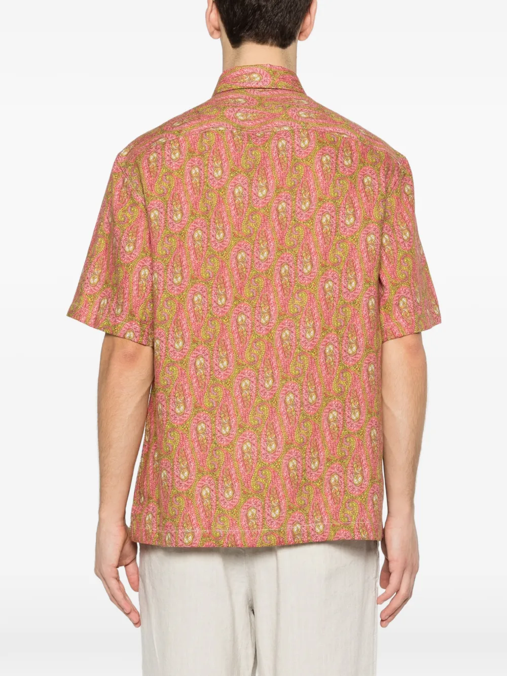 ETRO Overhemd met paisley-print Roze