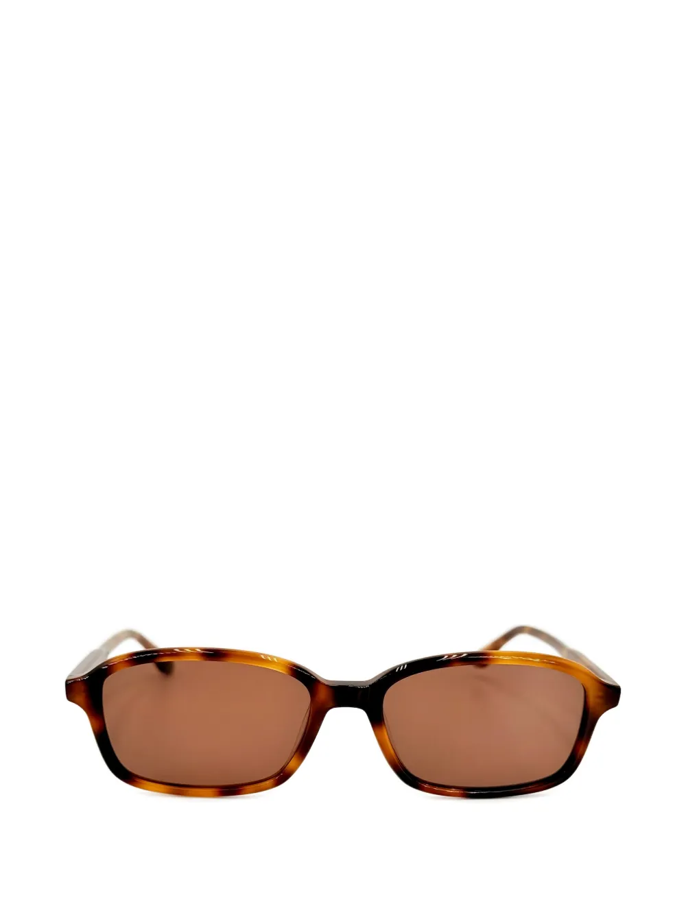 Peter And May Bonnie rectangular-frame sunglasses - Marrone