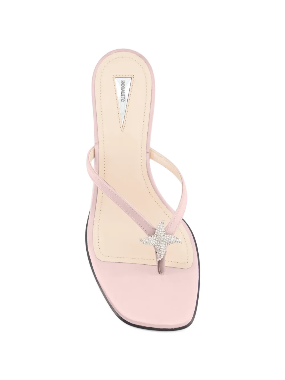 Nodaleto Dona Ariel sandalen verfraaid met ster Roze