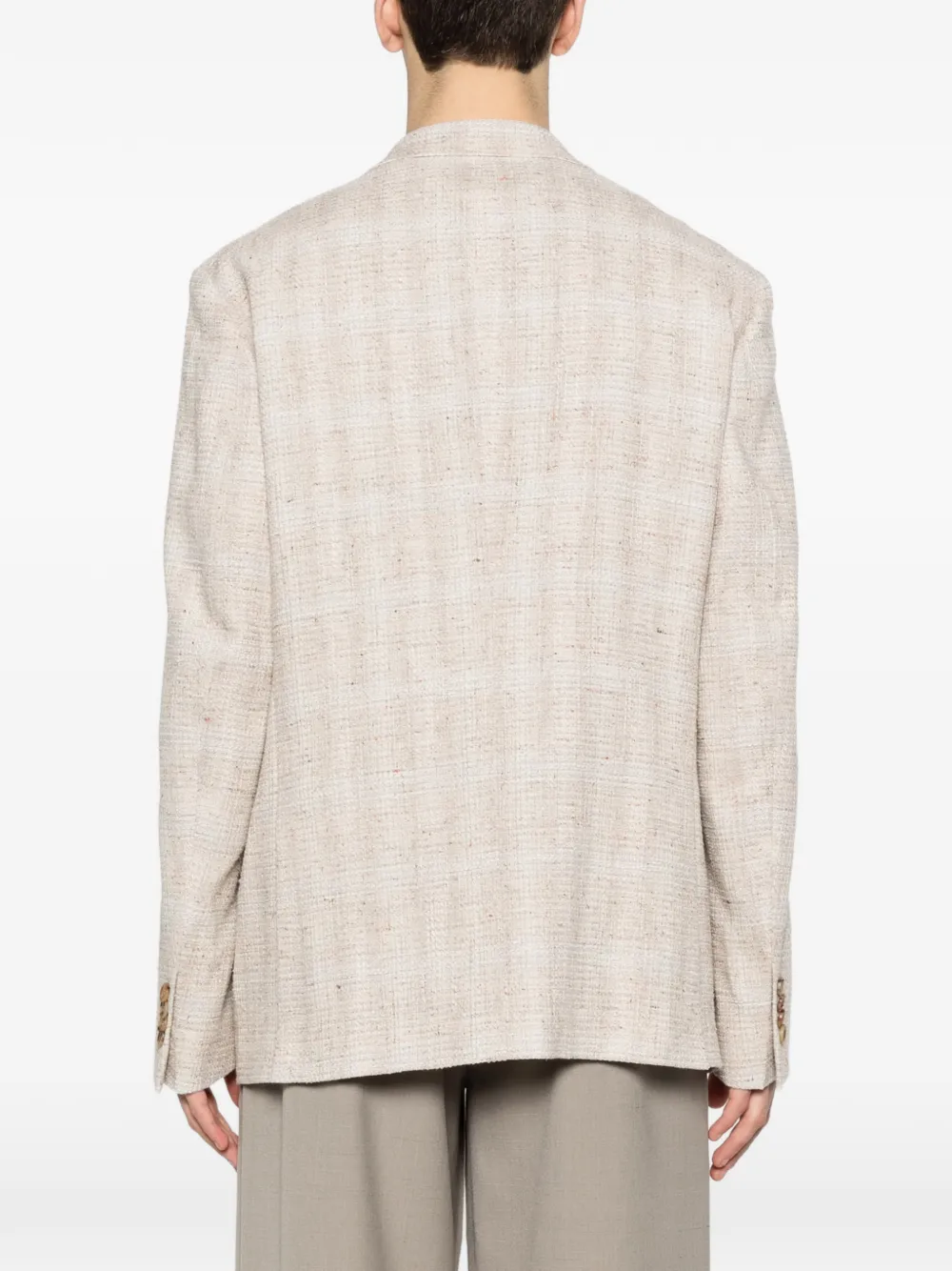 ETRO Button-up blazer Beige