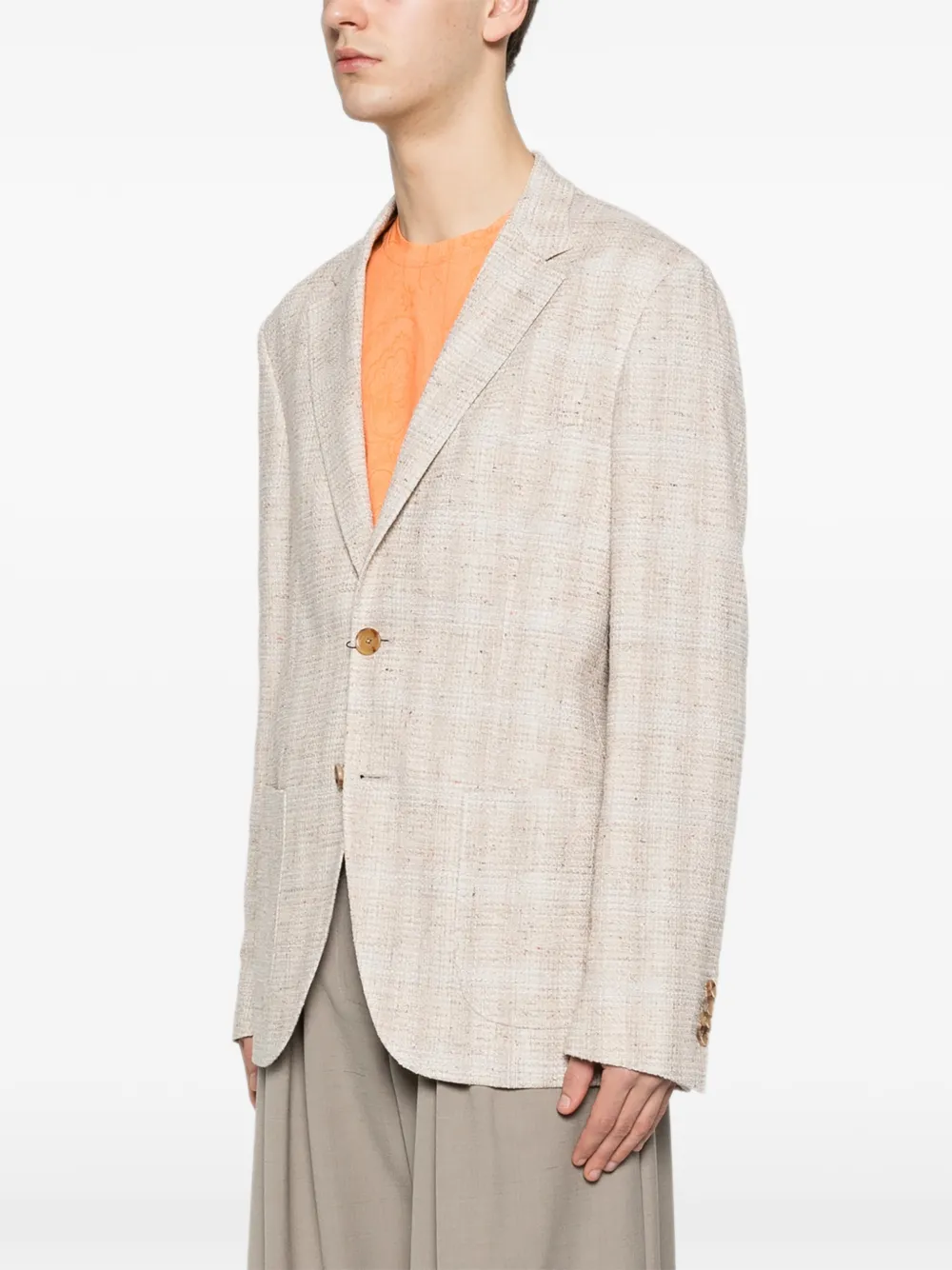  Etro Button-up Blazer - Neutrals 
