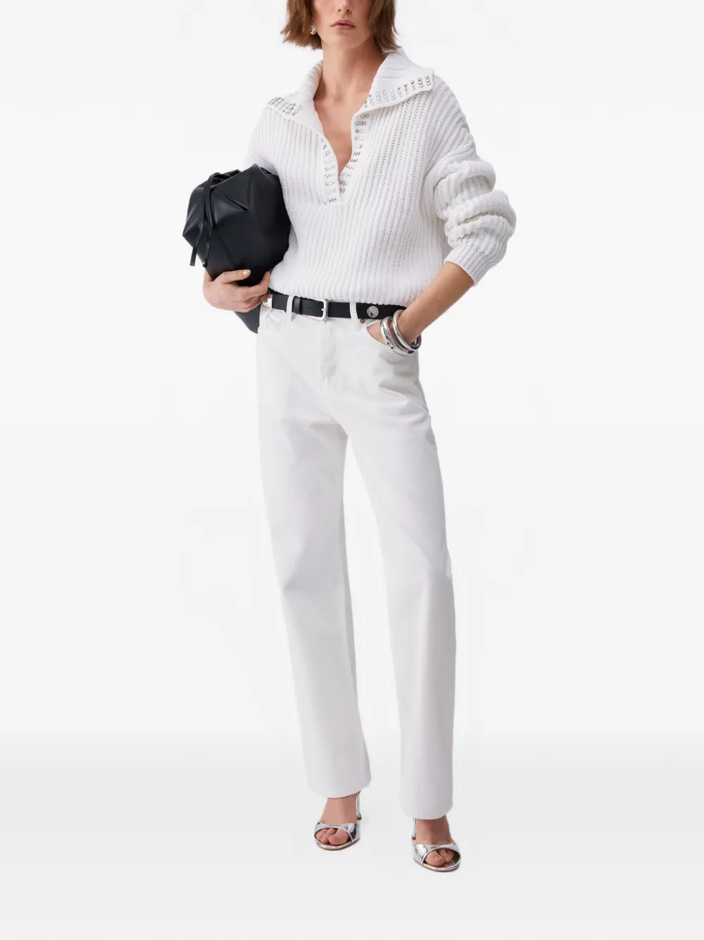 LIU JO Straight broek Wit
