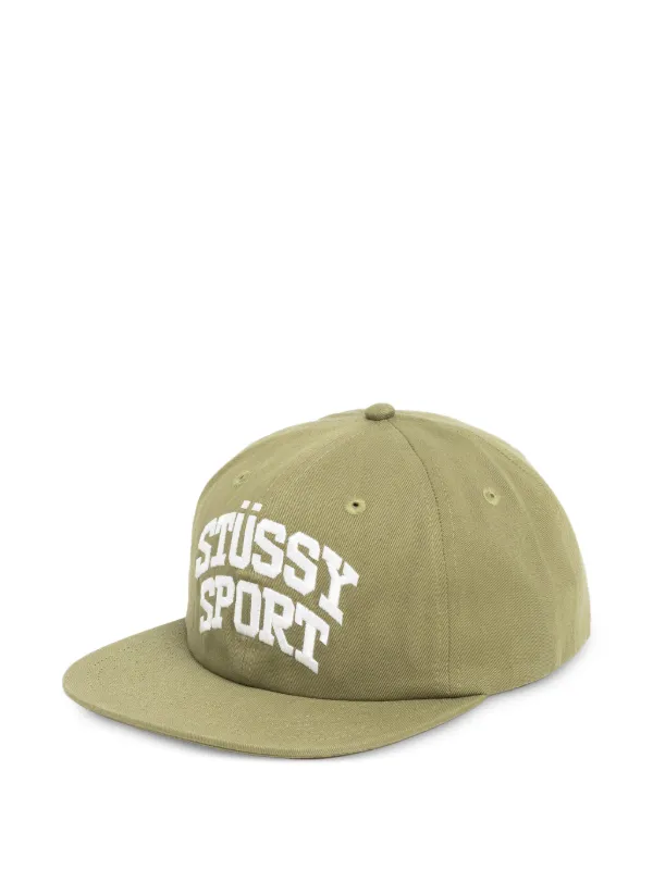 Stüssy logo-detail Baseball Cap | Green | FARFETCH