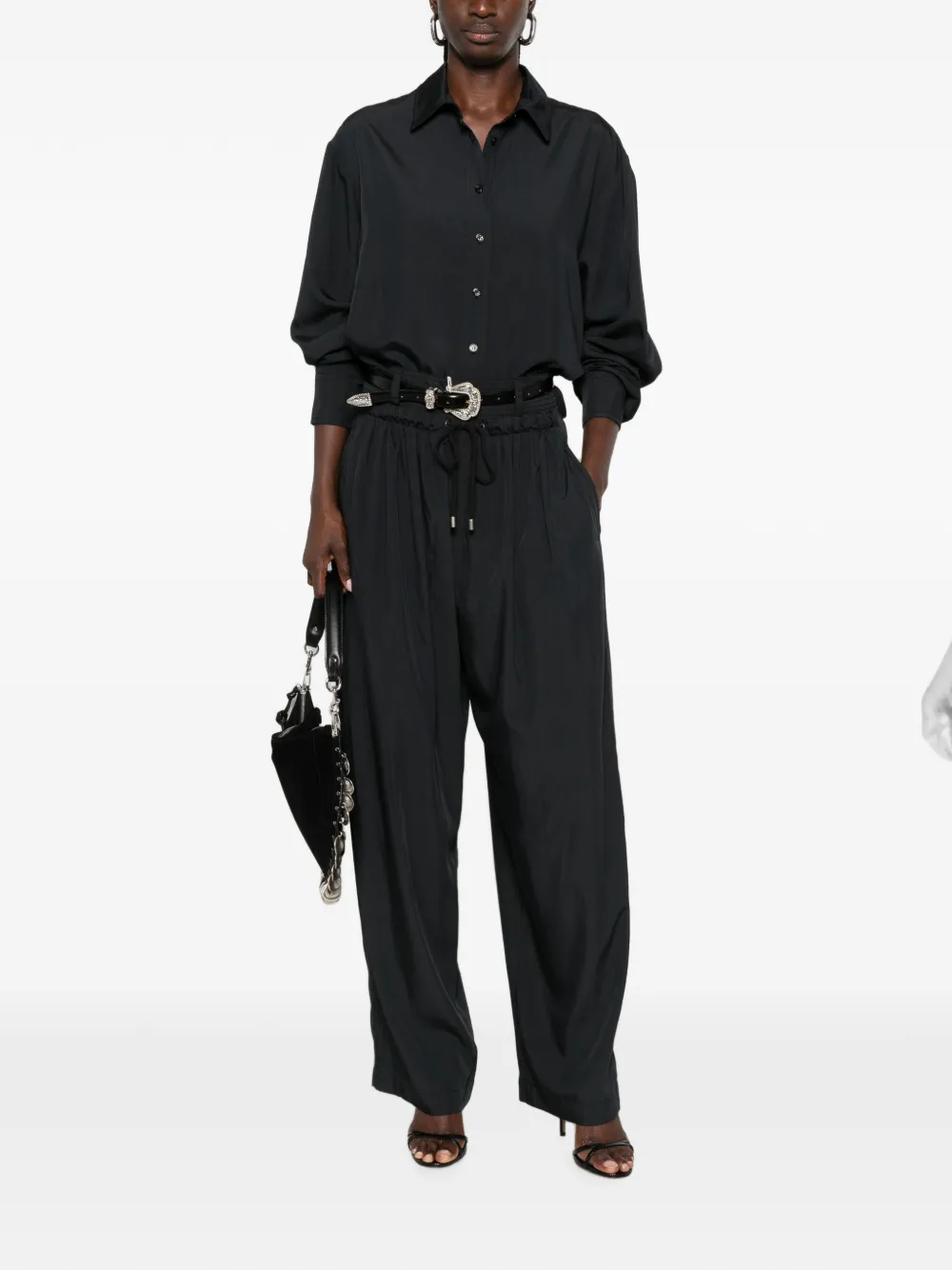 ISABEL MARANT Fabriza blouse Zwart