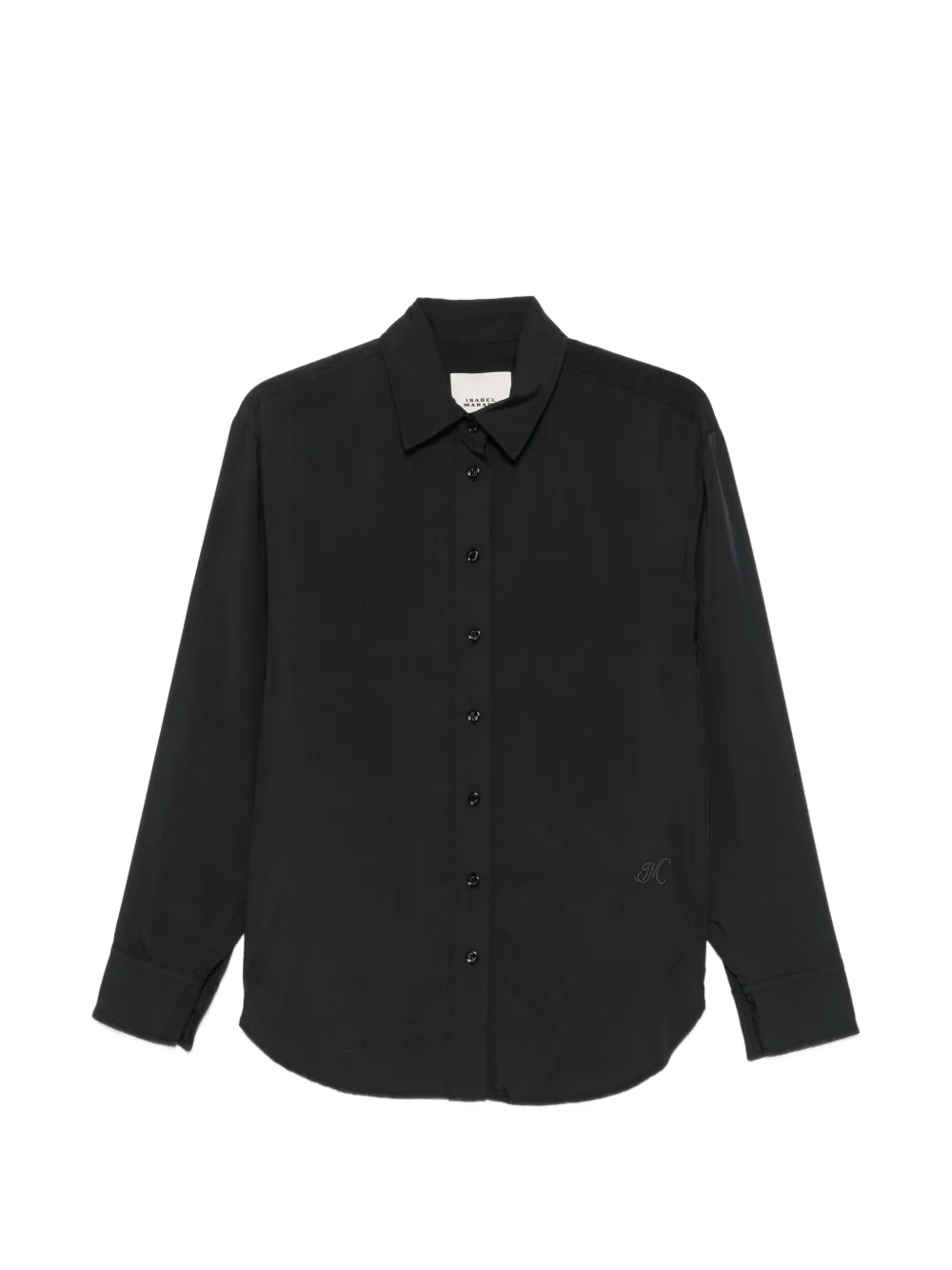 ISABEL MARANT Fabriza long-sleeve button-down shirt - Nero