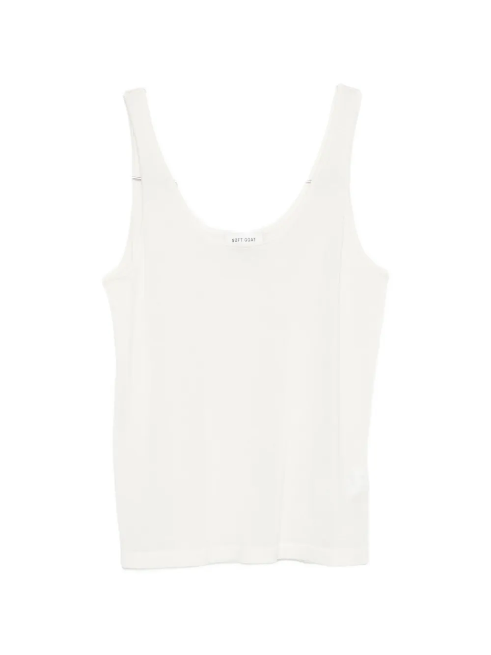 Soft Goat Featherlight tank top - Bianco