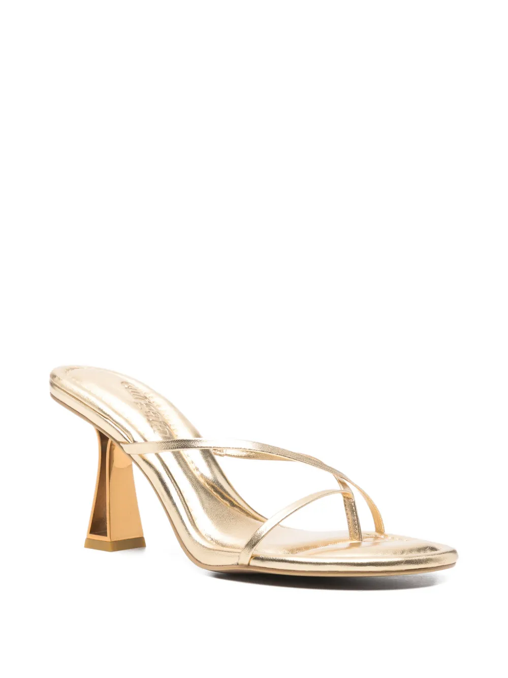 Cult Gaia Soriah metallic-effect sandals Goud