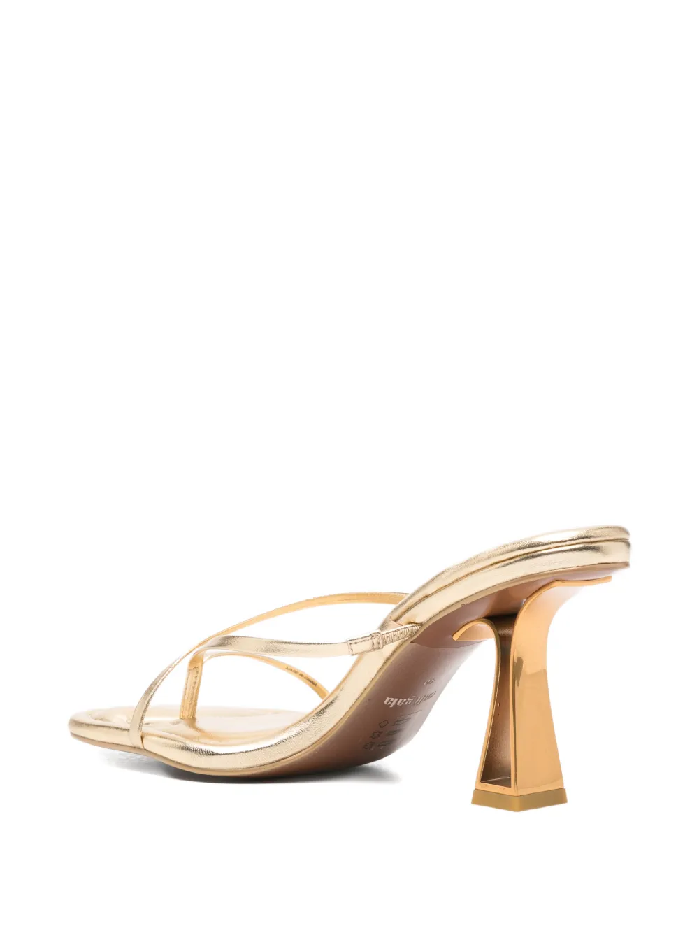 Cult Gaia Soriah metallic-effect sandals Goud