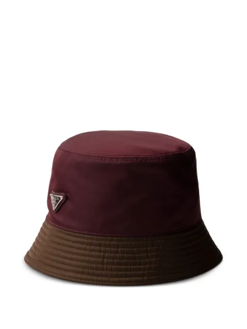 Prada Re-Nylon two-tone bucket hat