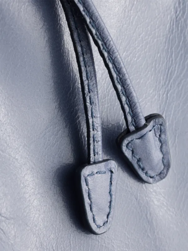 Prada Leather Pouch | Blue | FARFETCH