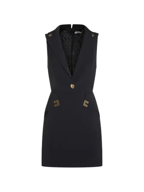 Elisabetta Franchi vestido corto con doble capa