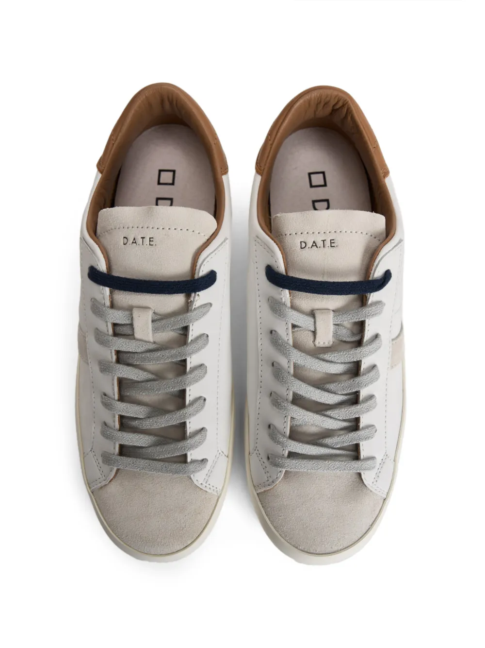 D.A.T.E. Hill panelled sneakers Wit