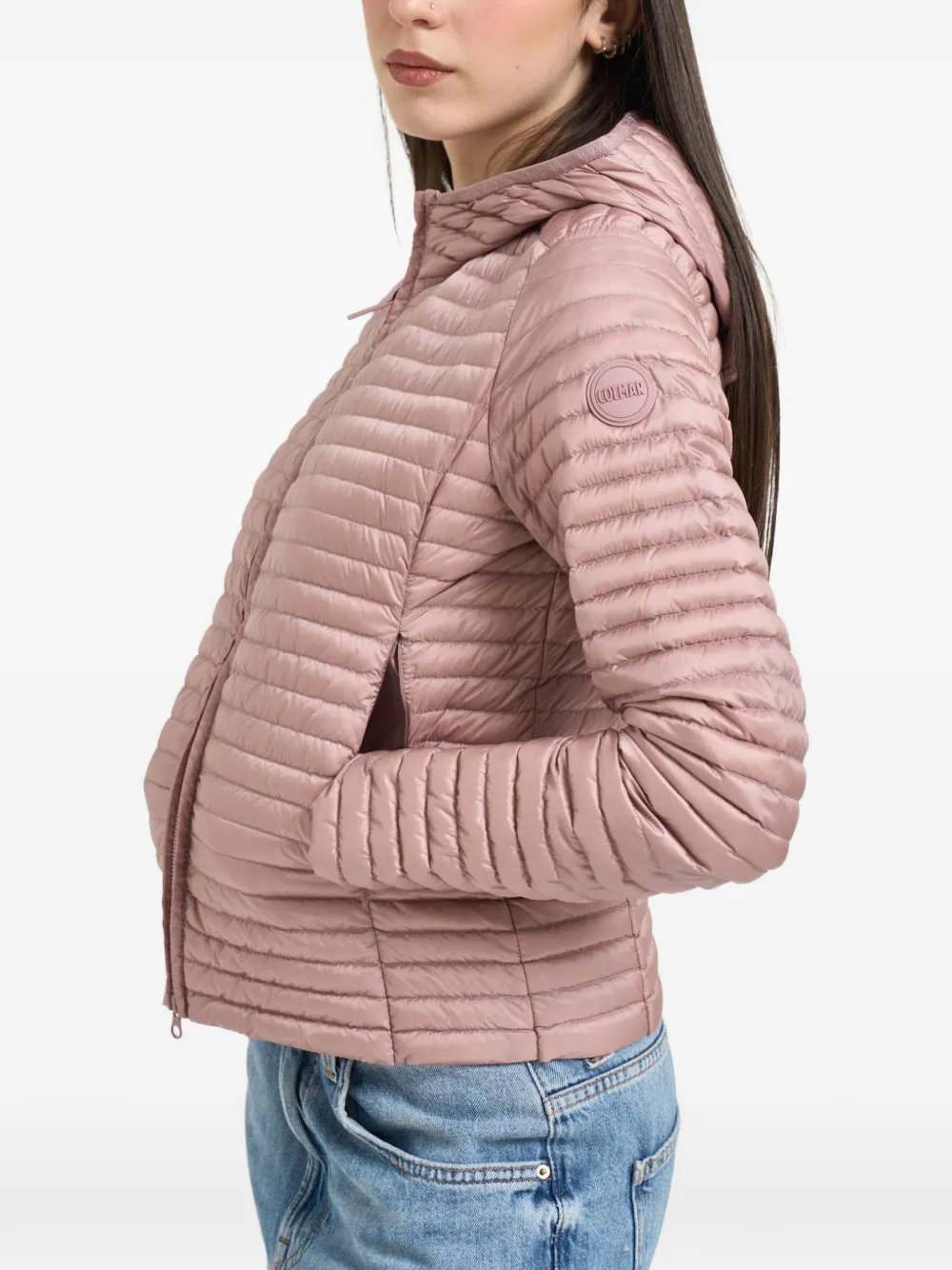  Colmar Quilted Hooded Jacket - Pink 
