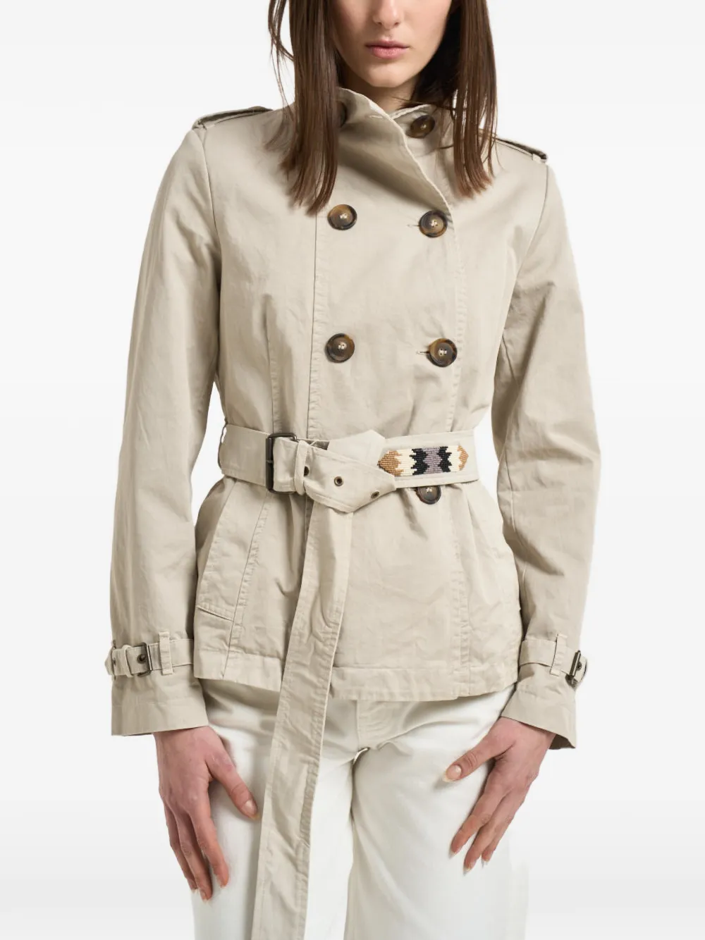  Bazar Deluxe Double-breasted Jacket - Neutrals 
