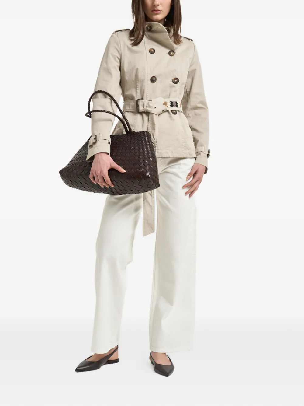  Bazar Deluxe Double-breasted Jacket - Neutrals 