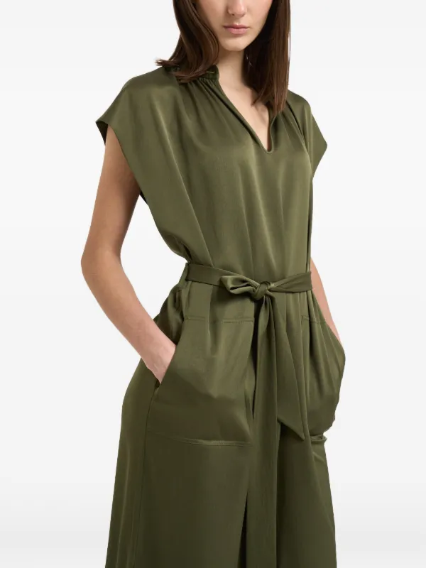 filippa k belted evening dress Belted Long Sleeve Dress - Black