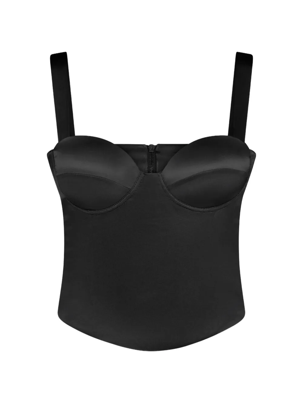 Violante Nessi Top Vermeer - Nero
