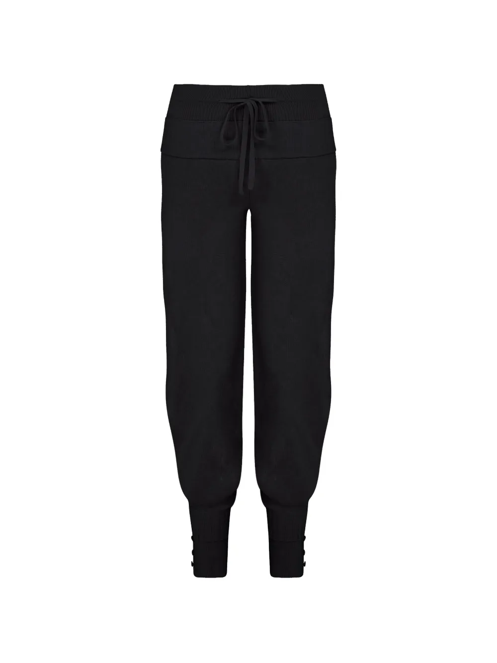 Violante Nessi Gerippte The Maru Knit Hose mit Kordelzug - Grau