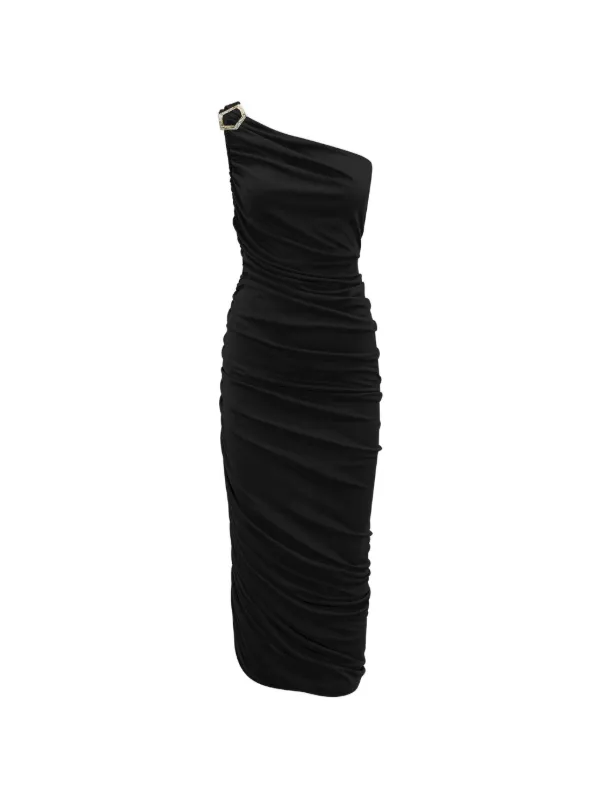 Violante Nessi Fellini Maxi Dress in Black