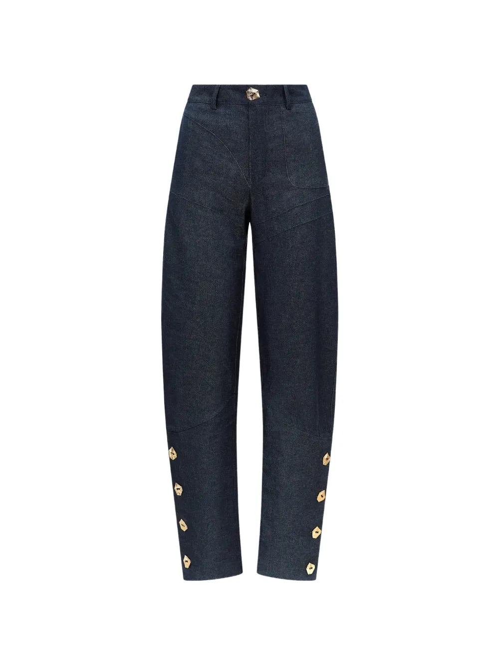 Violante Nessi Jeans Brancusi a gamba ampia - Blu