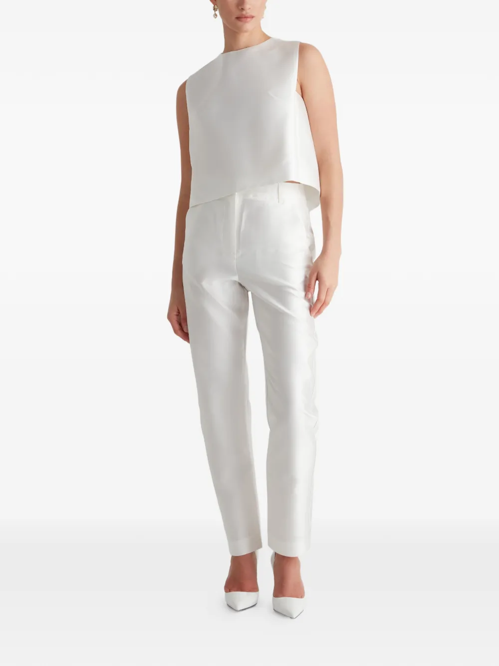 Son Bow-Detail Sleeveless Top