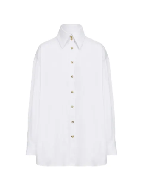 Violante Nessi chemise oversize Dadamaino à boutons géométriques
