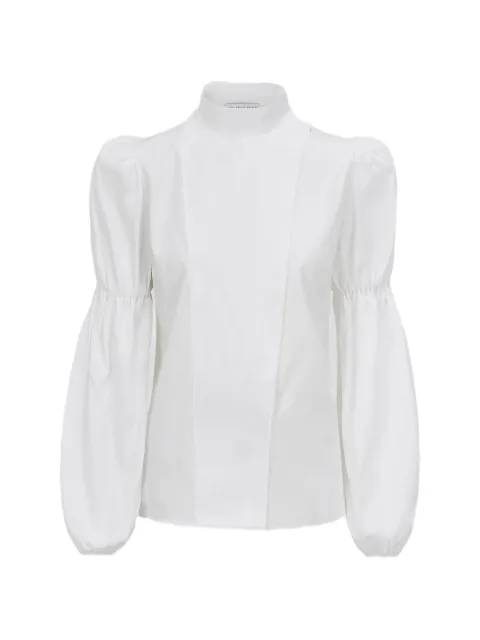 Violante Nessi Rubens high-neck voluminous-sleeves blouse